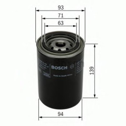 0 451 103 238 / Масляний фільтр / BOSCH